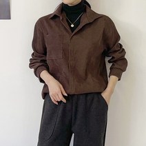 퍼니걸스 9834 골덴 코듀로이 폴라 셔츠 남방 여성의류