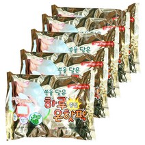 핫팩 부착형.손난로.발난로(선택형), 쑥을담은 핫팩(부착형/10매입)x5팩
