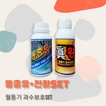동충유 진황 친환경 기계유유제 석회 유황 합제 노지 월동 과수 채소 꽃눈 보호 병충해 방제