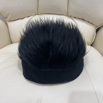 골프 가발 밴드형 블랙 모자 남자 남성 여름 용품 웨어 썬캡 개성