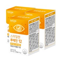 스마일렌 루테인 12 30캡슐*3통 눈영양제, 3통, 30개