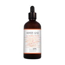 맑을담 씨벅톤오일 10ml 1+1 비정제 열매추출 100% 비타민나무오일, 100ml