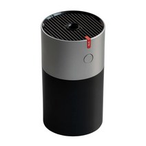 UZHZ 데스크탑 가습기 USB 테이블 자동차 소형 가습기 사무실 침실 초저소음 야간 램프 차아염소산염 용량 220ml (실버블랙) 106168 가성비, Silver+Black