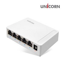 유니콘 SH-500N 5포트 스위칭허브 케이블자동감지 5포트허브 네트워크확장 유선공유기 H, DH 본상품선택