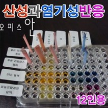 산성과 염기성 반응(12인용)