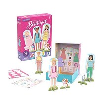 교육적 통찰력 PaperCraft Sweet Boutique 종이 인형 패션 부티크 장난감 3세 이상