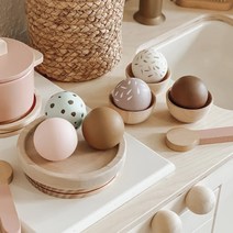 원목 아이스크림 놀이 완구 세트