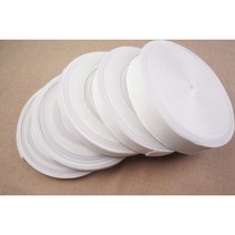 고무밴드/이중직 화이트 [1롤 50y], 50mm