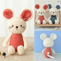 베베라온 오가닉 봉제인형 신생아 아기 유아 선물 쥐 애착인형 하이S, 인형 끈케이스(B사이즈인형만)