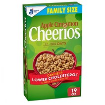 치리오스 Cheerios 애플 시나몬 홀 그레인 오트 브랙퍼스트 시리얼 538g