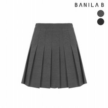 바닐라비 여성 사이드 지퍼 테니스 스커트