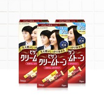 비겐크림톤 60g 새치커버 염색약 자연흑갈색(7G) x3개, 단품, 단품