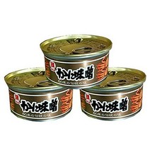 게 된장 · 1 캔 100g 들어가 × 3 캔 세트 마루요 식품 · 니혼슈의 맛에 스시 · 파스타 · 된장국 · 라면 · 구이 · 볶음에 かにみそ・1缶100g入り×3缶セット、マ