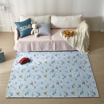 DTP 사계절 사각러그 공룡 패턴 150x200 카페트 매트