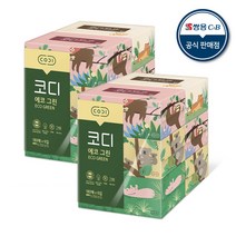 코디 에코그린 각티슈 2겹, 12개, 180매