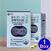 알티지오메가3 RTG rtg오메가쓰리 오일 캡슐 비타민E 비타민d 눈건조 혈관 혈행건강 EPA DHA 뼈건강 눈건강 영양제 건강기능식품 효능 애플트리김약사네 추천, 60캡슐, 1개월분(1일2캡슐)