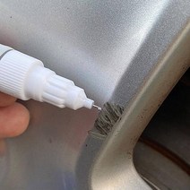자동차휠붓펜 제네시스DH 휠페인트 휠복원 제일케미칼/휠스크래치/자동차휠도색/휠페인트/자동차휠복원/휠도장/휠스크래치복원/휠복원/휠도색/자동, 실버휠붓펜+사포