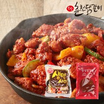 춘천닭갈비 [춘천닭갈비] 국내산 닭으로 만든 순살 1kgx2팩소스 1봉우동사리, 단품, 1, 단일상품_개당 중량_상세페이지참조