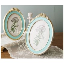 디에르 민트 타원형 액자2type, 디에르 4x6앤틱 민트