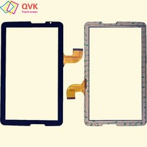 폴라로이드 MIDS145PXE53.12 용 10.1 인치 용량 성 터치 스크린 패널 수리 부품 교체, WHITE