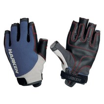 Harken Sport Spectrum 3 4 손가락 장갑 핑크 주니어 라지, Junior Medium, Blue