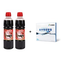 홍일식품 홍게맛장소스900ml 2병 사은품 위생장갑 50매, 900ml+900ml+위생장갑 50매