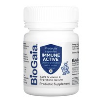 바이오가이아 프로바이오틱스 Immune Active 2 000IU 60캡슐