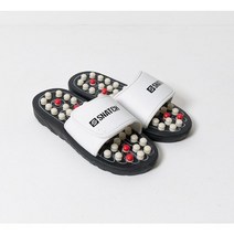 스내치 건강 지압 슬리퍼 자가치료 자주붓기 마사지 실내 혈액순환효과 자세교정, XS(220-235)