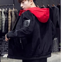 콤비 하객룩 남여공용 인디안 골덴 잠바 테이트 바람막이 코치자켓 남성 퀼팅 빅사이즈