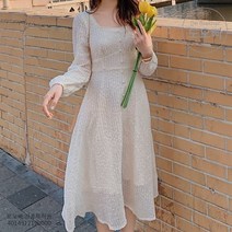 도오빠 여자원피스 데이트룩 오피스룩 여신 드레스 스퀘어 복고풍 귀족 레트로 빈티지 고급 청담동 며느리 봄 여름 직장인 대학생 캐주얼 패션 코디 여성 원피스