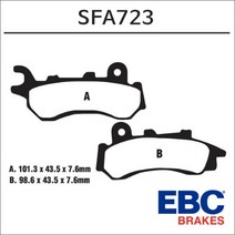 EBC브레이크패드 SFA723