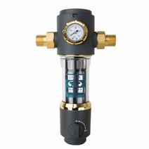 미국 지하수 여과기 연수기 녹물 정수 필터 불순물, 골드 4 6 포인트 인터페이스 자동클리어