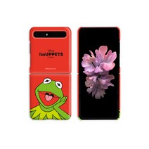 디즈니머펫 Z플립3 2 3D곡면하드케이스