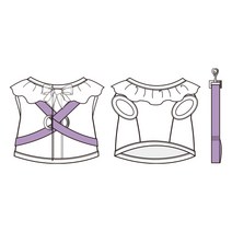 코코앤 디자인 강아지옷 패턴 도안 도면 옷본, A12.조끼 하네스
