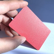 아파트카드 NFC RFID 스터디카페 캐비넷 공유 오피스 도어락 카드 명함 블랙 레드 블루 그린 옐로우 NTAG215 10 개, Red