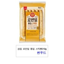 삼립 로만밀 통밀 스틱빵210g, 210g
