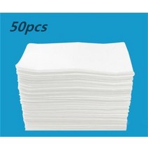 타투베드 미용 반영구 왁싱 속눈썹 침대일회용 스파 베개 시트 발 침실 마사지 테이블 뷰티 살롱 문신 클린, 04 50ps white