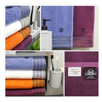 송월호텔커넥션 어로우40 송월타월 무료 자수 포장 답례품 수건 판촉물 개업 칠순 행사, 주황