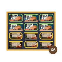 목우촌 국산 생돼지 햄+제주 돔베팸 맛있게 더 담은 4호 LG선물세트, 6개