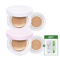 [미샤] 매직 쿠션 본품리필 +샘플 파우치 2개 증정, 모이스트 업 교체용 15g_23호