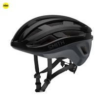 SMITH Persist 스미스 퍼시스트 자전거 사이클 어반 헬멧 블랙 시멘트 그레이 XL 사이즈, 블랙 L (59~62cm)