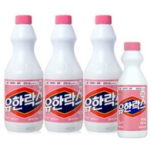 유한락스 후로랄 1L X3개+500ml 증정용, 5개
