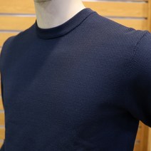 [INDIAN] 와플조직감 라운드 니트티 MIV BRXS1261