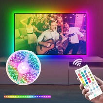 비상 루시 16색 USB LED RGB 간접 줄조명 500cm