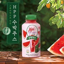 퓨어프레스 해썹인증 믿고마시는 콜드프레스 비가열 국내산 수박 고흥수박 수박주스 수박쥬스 비가열 수박착즙 300ml, 300mlx30병