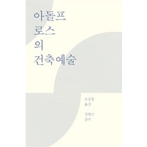 아돌프 로스의 건축예술, 안그라픽스, 아돌프 로스 저/오공훈 역/강병근 감수