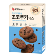 큐원 홈메이드 초코쿠키믹스, 300g, 6개