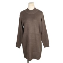 [네오쿠비카] 빅사이즈 반하이넥 롱니트 티 NCT-A238