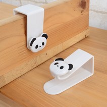 [미스릴리] 주방 싱크대 걸이 비닐 봉지 행주 수건 걸이 키친 싱크 도어 후크 2P, 기본, 기본