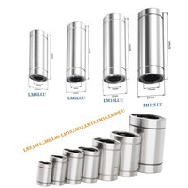 2 개/ 선형 베어링 lm6luu lm8luu lm10luu lm12luu 6mm 8mm 10mm 부품 부시 부싱 3d 프린터, [07] LM12UU 12x21x30, [02] 10 개